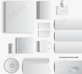 3D辦公用品素材免費下載，千庫網高清產品實物PSD資源（編號 3629195）